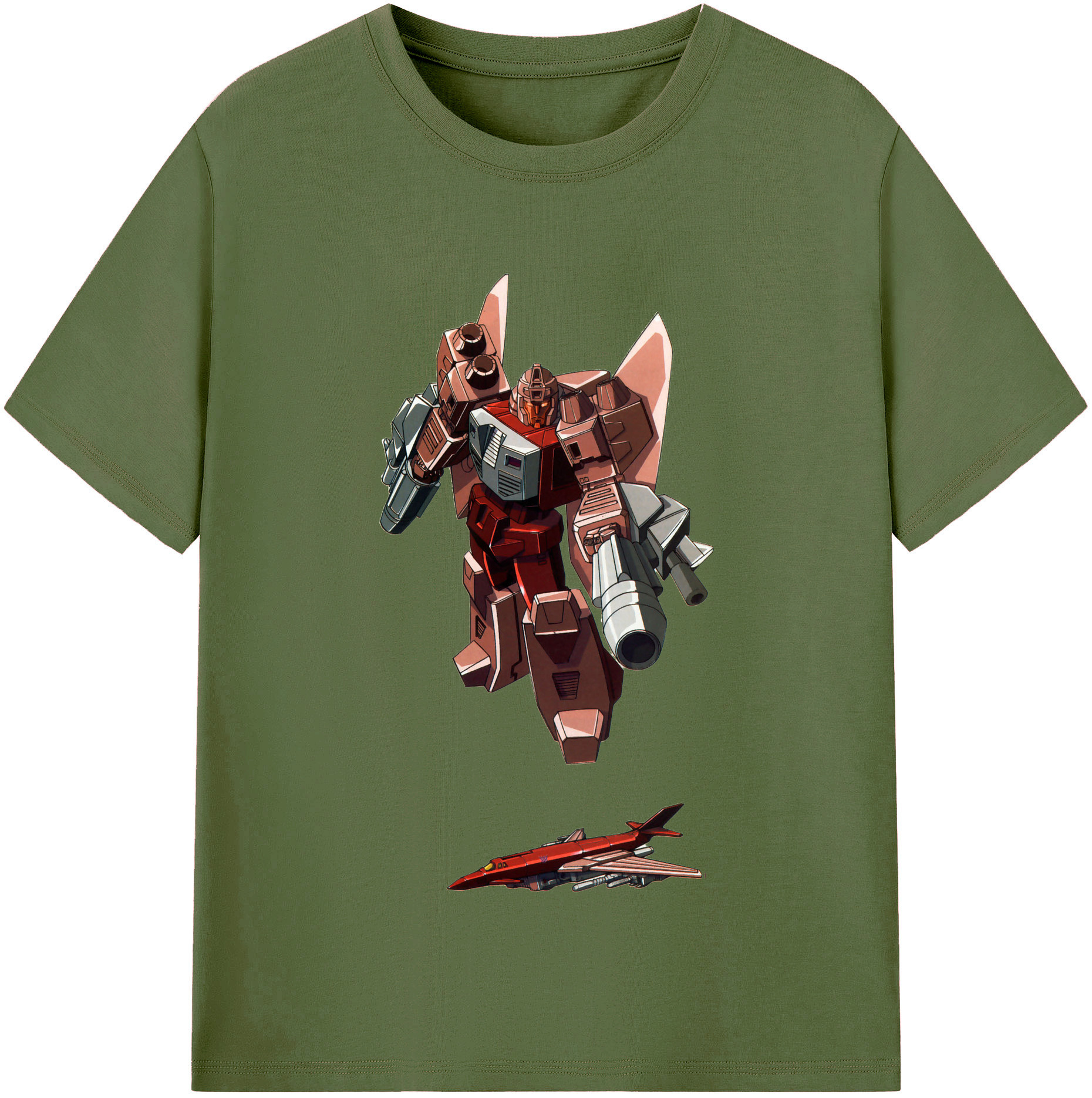（画像用）  綿100％半袖Tシャツ（フロントプリント）